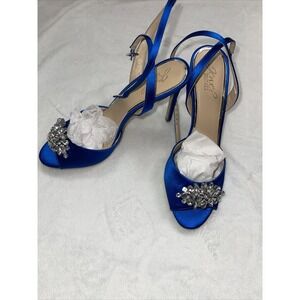 Jewel Badgley Mischka Womens JESSA Pink Pumps Shoes Size 9 Medium